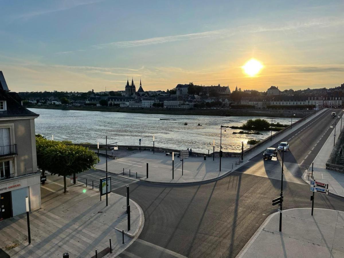 Le Wilson - Vue Imprenable Sur La Loire Et Le Chateau De Blois Exteriér fotografie