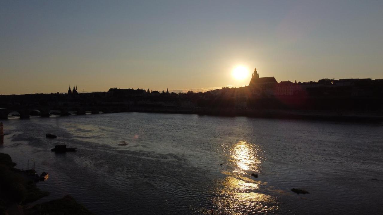 Le Wilson - Vue Imprenable Sur La Loire Et Le Chateau De Blois Exteriér fotografie